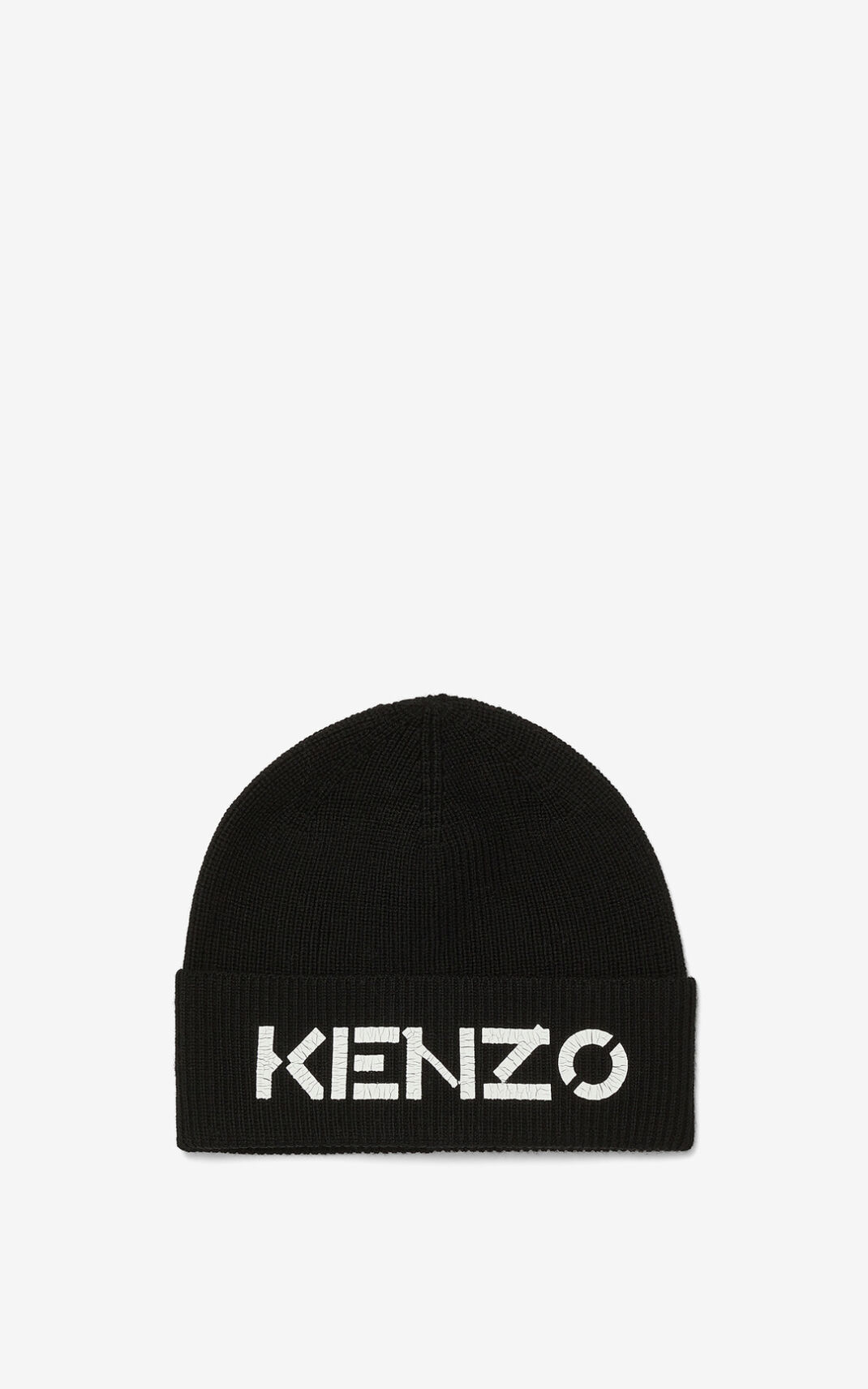 Gorro Kenzo Logo knit Hombre Negras - SKU.7447690